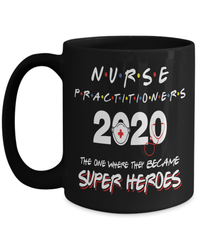 Load image into Gallery viewer, APRN ARNP Nurse Practitioner 2020 Superheroes Ceramic Coffee Tea Mug Drinkware - CrazyFamilyLove
