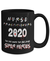Load image into Gallery viewer, APRN ARNP Nurse Practitioner 2020 Superheroes Ceramic Coffee Tea Mug Drinkware - CrazyFamilyLove