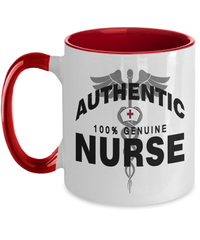 Load image into Gallery viewer, Authentic LPN RN ARNP Nurse Practitioner Two Tone Coffee Tea Mug Drinkware - CrazyFamilyLove