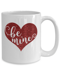 Load image into Gallery viewer, Be Mine2 Valentine Day Ceramic Coffee Tea Mug Gift For Him Her Drinkware Cups