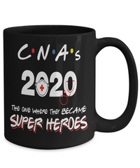 Load image into Gallery viewer, CNAs 2020 Superheroes Certified Nursing Assistant Ceramic Coffee Mug Drinkware