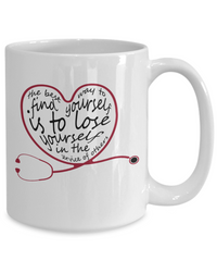 Load image into Gallery viewer, Best Way Find Yourself LPN RN ARNP Nurse Coffee Mug Nurse Practitioner Drinkware