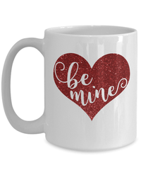 Load image into Gallery viewer, Be Mine2 Valentine Day Ceramic Coffee Tea Mug Gift For Him Her Drinkware Cups - CrazyFamilyLove