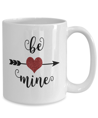 Load image into Gallery viewer, Be Mine3 Valentine Day Ceramic Coffee Tea Mug Gift For Him Her Drinkware Cups - CrazyFamilyLove