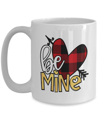 Load image into Gallery viewer, Be Mine5 Valentine Day Ceramic Coffee Tea Mug Gift For Him Her Drinkware Cups - CrazyFamilyLove