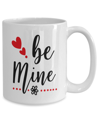 Load image into Gallery viewer, Be Mine6 Valentine Day Ceramic Coffee Tea Mug Gift For Him Her Drinkware Cups - CrazyFamilyLove