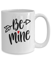 Load image into Gallery viewer, Be Mine7 Valentine Day Ceramic Coffee Tea Mug Gift For Him Her Drinkware Cups - CrazyFamilyLove