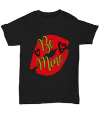 Load image into Gallery viewer, Be Mine8 Valentine Day Gift for Him Her Graphic Short Sleeve Cotton Shirt Tshirt - CrazyFamilyLove