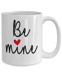 Load image into Gallery viewer, Be Mine9 Valentine Day Ceramic Coffee Tea Mug Gift For Him Her Drinkware Cups - CrazyFamilyLove