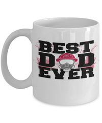 Load image into Gallery viewer, Best Fireman Dad Coffee Tea Mug Cup Firefighter Father Papa Daddy Bday Drinkware - CrazyFamilyLove