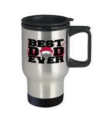 Load image into Gallery viewer, Best Fireman Dad Coffee Travel Mug | Firefighter Father Papa Daddy Bday Drinkware - CrazyFamilyLove