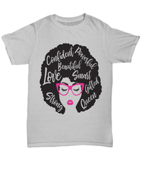 Load image into Gallery viewer, Black Lives Matter Cotton Shirt African American Woman Power | Black Pride BLM - CrazyFamilyLove