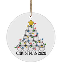Load image into Gallery viewer, Ceramic Christmas Ornaments Toilet Paper Tree 2020 | Gift Ideas For Husband Wife - CrazyFamilyLove