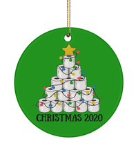 Load image into Gallery viewer, Ceramic Christmas Ornaments Toilet Paper Tree 2020 | Gift Ideas For Husband Wife - CrazyFamilyLove