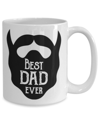 Load image into Gallery viewer, Father’s Day Mug | Best Dad Ever Beard | Cool Father’s Day Gifts | Good Father’s Day Gifts | Father’s Day Humor - CrazyFamilyLove