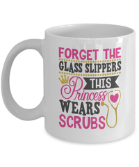 Load image into Gallery viewer, Forget the Glass Slippers01 LPN RN ARNP Nurse Practitioner Coffee Mug Drinkware - CrazyFamilyLove
