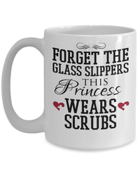 Load image into Gallery viewer, Forget the Glass Slippers02 LPN RN ARNP Nurse Practitioner Coffee Mug Drinkware - CrazyFamilyLove