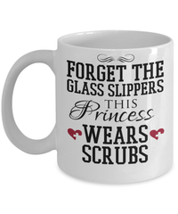 Load image into Gallery viewer, Forget the Glass Slippers02 LPN RN ARNP Nurse Practitioner Coffee Mug Drinkware - CrazyFamilyLove