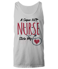 Load image into Gallery viewer, Nurse T Shirt | A Super Hot Nurse Red | LPN Nurse | RN Nurse | Nurse Practitioner | Nursing Assistant | Teeshirt Graphic