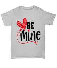 Load image into Gallery viewer, Be Mine1 Valentine Day Gift for Him Her Graphic Short Sleeve Cotton Shirt Tshirt