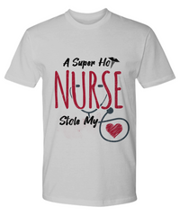 Load image into Gallery viewer, Nurse T Shirt | A Super Hot Nurse Red | LPN Nurse | RN Nurse | Nurse Practitioner | Nursing Assistant | Teeshirt Graphic
