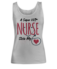 Load image into Gallery viewer, Nurse T Shirt | A Super Hot Nurse Red | LPN Nurse | RN Nurse | Nurse Practitioner | Nursing Assistant | Teeshirt Graphic