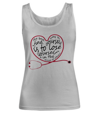 Load image into Gallery viewer, Nurse T Shirt | Best Way to Find Yourself | LPN Nurse | RN Nurse | Nurse Practitioner | Nursing Assistant | Teeshirt Graphic