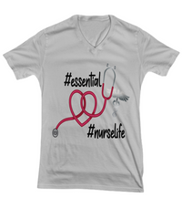 Load image into Gallery viewer, Nurse T Shirt | #Essential #Nurselife | LPN Nurse | RN Nurse | Nurse Practitioner | Nursing Assistant | Teeshirt Graphic