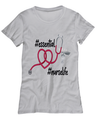 Load image into Gallery viewer, Nurse T Shirt | #Essential #Nurselife | LPN Nurse | RN Nurse | Nurse Practitioner | Nursing Assistant | Teeshirt Graphic