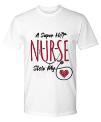 Load image into Gallery viewer, Nurse T Shirt | A Super Hot Nurse Red | LPN Nurse | RN Nurse | Nurse Practitioner | Nursing Assistant | Teeshirt Graphic