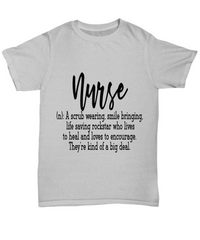 Load image into Gallery viewer, Nurse T Shirt | Nurse Definition | LPN RN Nurse | Nurse Practitioner | Nursing Assistant | Teeshirt Graphic