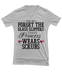 Load image into Gallery viewer, Nurse T Shirt | Forget the Glass Slippers02 | LPN Nurse | RN Nurse | Nurse Practitioner | Nursing Assistant | Teeshirt Graphic