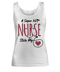 Load image into Gallery viewer, Nurse T Shirt | A Super Hot Nurse Red | LPN Nurse | RN Nurse | Nurse Practitioner | Nursing Assistant | Teeshirt Graphic