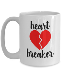 Load image into Gallery viewer, Heart Breaker3 Valentine Day Ceramic Coffee Tea Mug Gift For Him Her Drinkware - CrazyFamilyLove