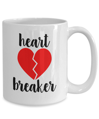 Load image into Gallery viewer, Heart Breaker3 Valentine Day Ceramic Coffee Tea Mug Gift For Him Her Drinkware - CrazyFamilyLove
