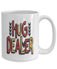 Load image into Gallery viewer, Hug Dealer Valentine Day Ceramic Coffee Tea Mug Gift For Him Her Drinkware Cups - CrazyFamilyLove