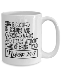 Load image into Gallery viewer, LPN RN ARNP Nurse 24:7 Ceramic Coffee Tea Mug | Nurse Practitioner Drinkware - CrazyFamilyLove