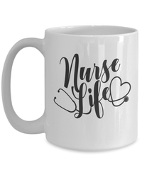 Load image into Gallery viewer, LPN RN ARNP Nurse Life 1 Ceramic Coffee Tea Mug | Nurse Practitioner Drinkware - CrazyFamilyLove