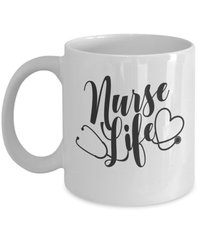 Load image into Gallery viewer, LPN RN ARNP Nurse Life 1 Ceramic Coffee Tea Mug | Nurse Practitioner Drinkware - CrazyFamilyLove