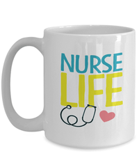 Load image into Gallery viewer, Registered LPN RN ARNP Nurse Practitioner Nursing Assistant Life2 Ceramic Coffee Tea Mug Cup Drinkware - CrazyFamilyLove