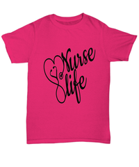 Load image into Gallery viewer, Registered LPN RN ARNP Nurse Practitioner Nursing Assistant Life4 Graphic Short Sleeve Cotton Tshirt Teeshirt Shirt Designs - CrazyFamilyLove
