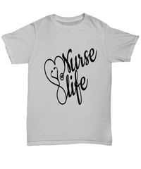 Load image into Gallery viewer, Registered LPN RN ARNP Nurse Practitioner Nursing Assistant Life4 Graphic Short Sleeve Cotton Tshirt Teeshirt Shirt Designs - CrazyFamilyLove