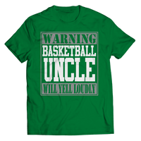 Load image into Gallery viewer, Warning NBA WNBA College High School Basketball Grandpa Tshirt Teeshirt | NCAA Final Four Teams March Madness Bball B-ball Cotton Shirt - CrazyFamilyLove
