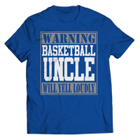 Load image into Gallery viewer, Warning NBA WNBA College High School Basketball Grandpa Tshirt Teeshirt | NCAA Final Four Teams March Madness Bball B-ball Cotton Shirt - CrazyFamilyLove